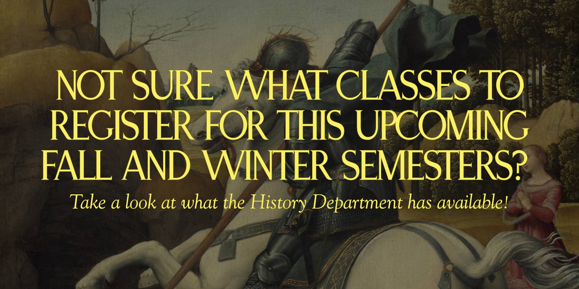 Class Registration Announcement